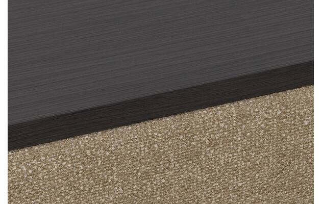 Goossens hocker lago bruin stof - 8252196-{merk}-lago-hocker-stof-06